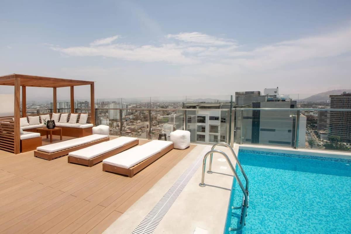Encantador LOFT con Balcón en Barranco Lima Exterior foto