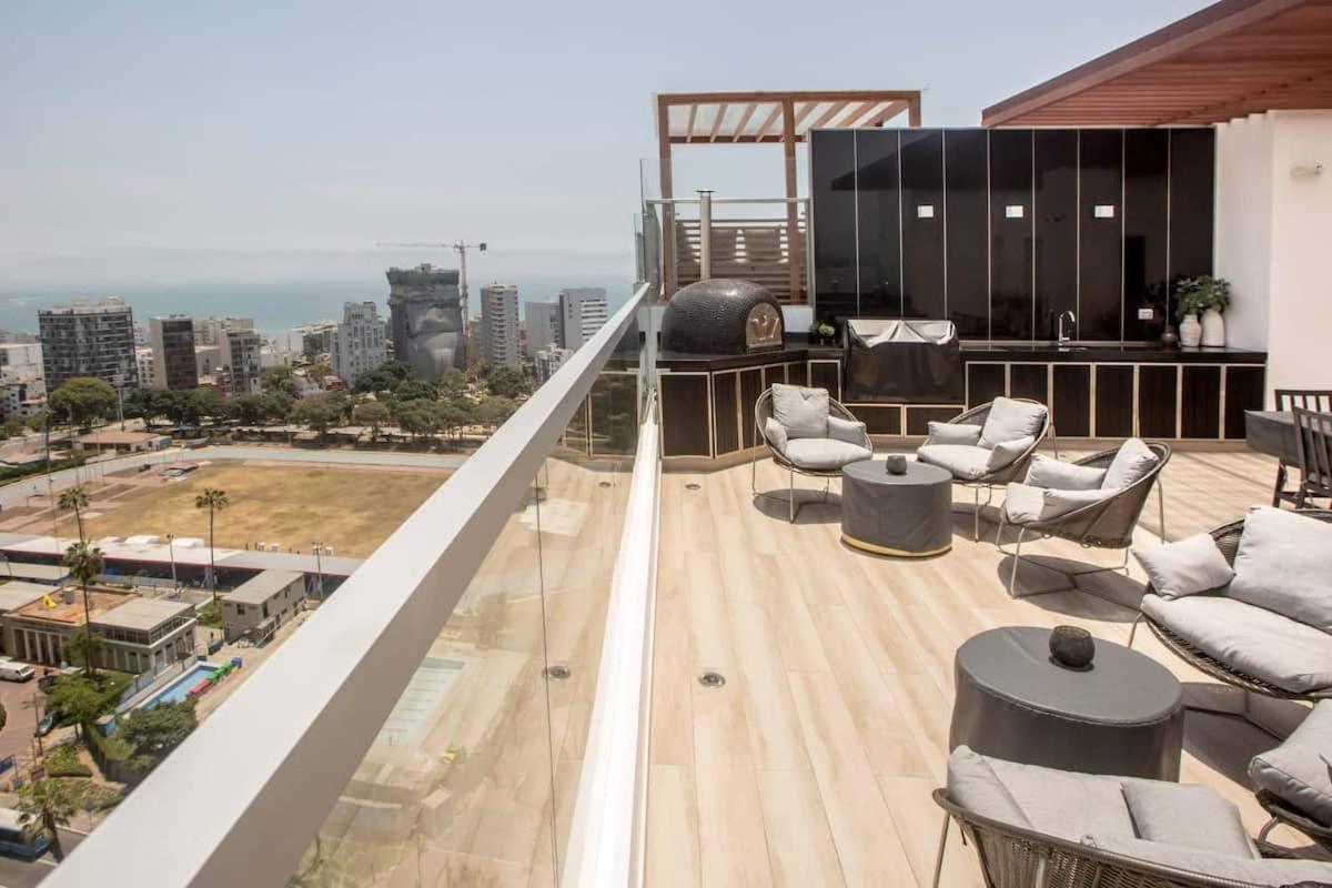 Encantador LOFT con Balcón en Barranco Lima Exterior foto