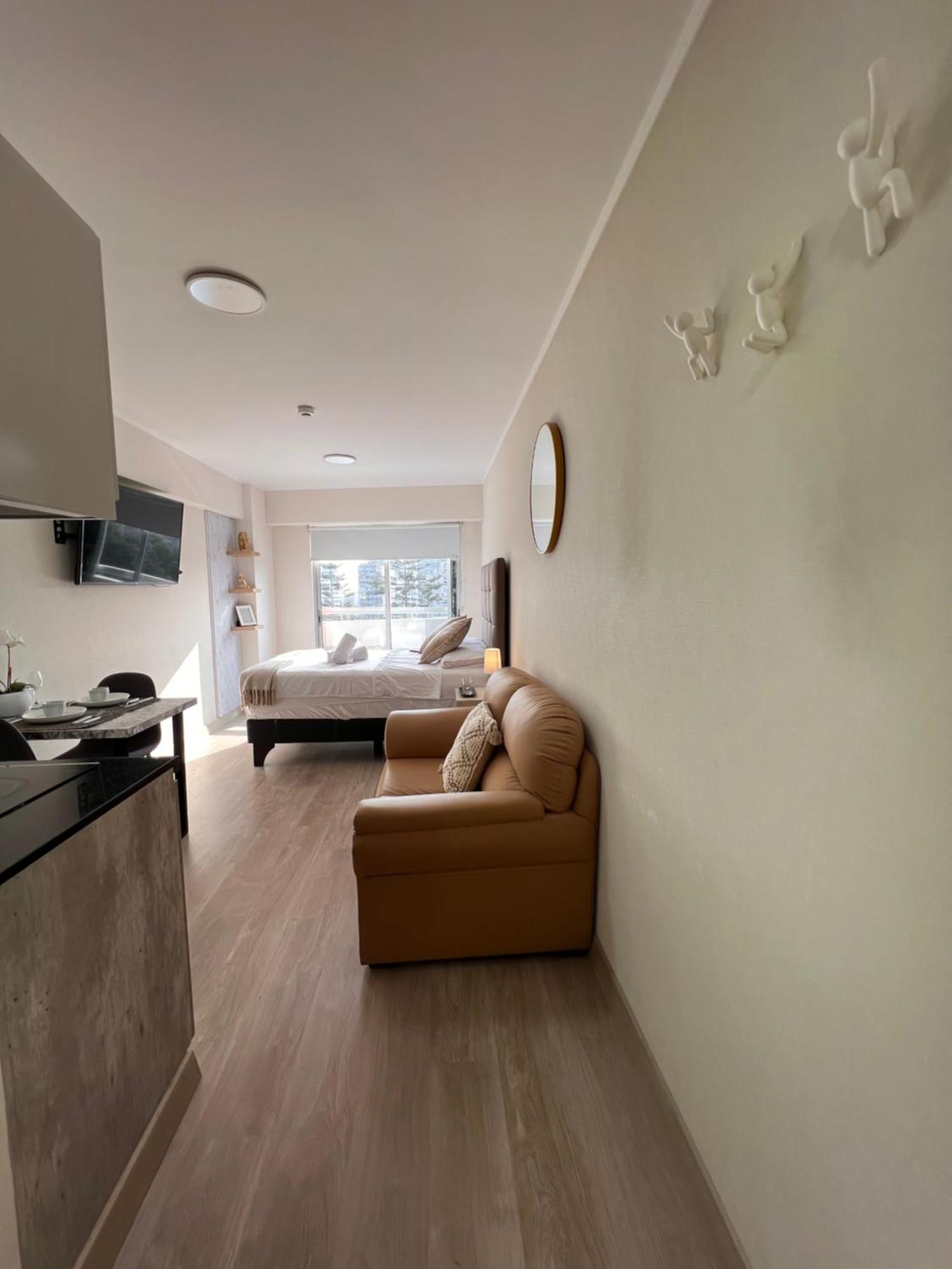 Encantador LOFT con Balcón en Barranco Lima Quarto foto